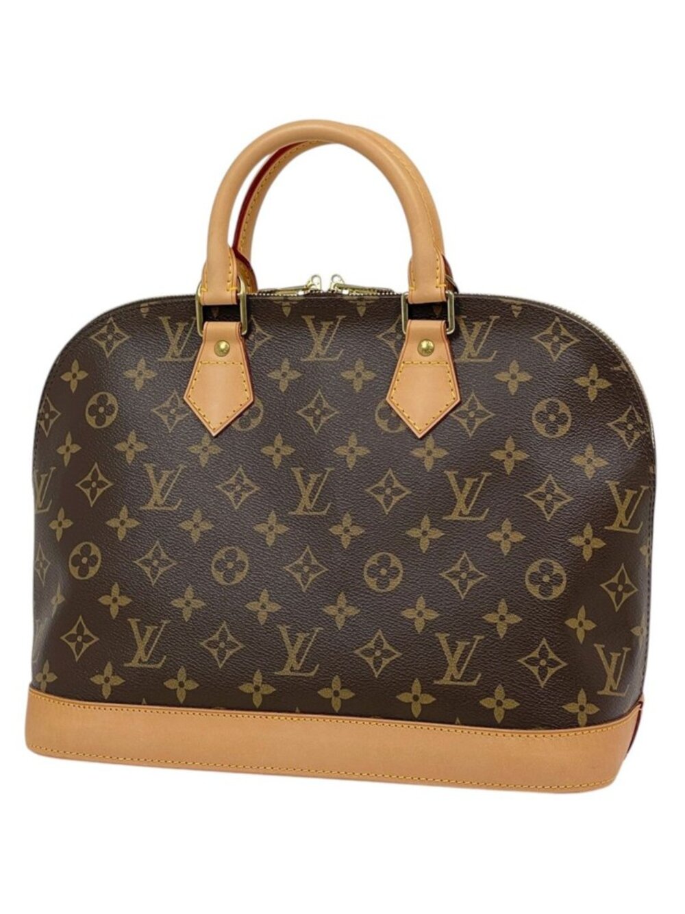 Louis Vuitton Alma Handbag Monogram Brown